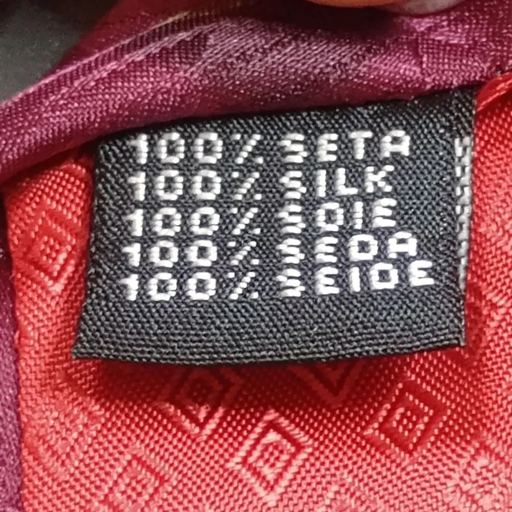 Zionetti Italian Silk Collection 100% Silk Made in‎ USA Mens Neck Tie Geometric